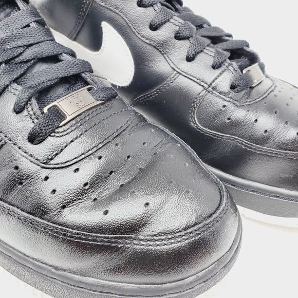 *SOLD* Nike Air Force 1, Black/White, Mens US 8.5 - Picture 10 of 12